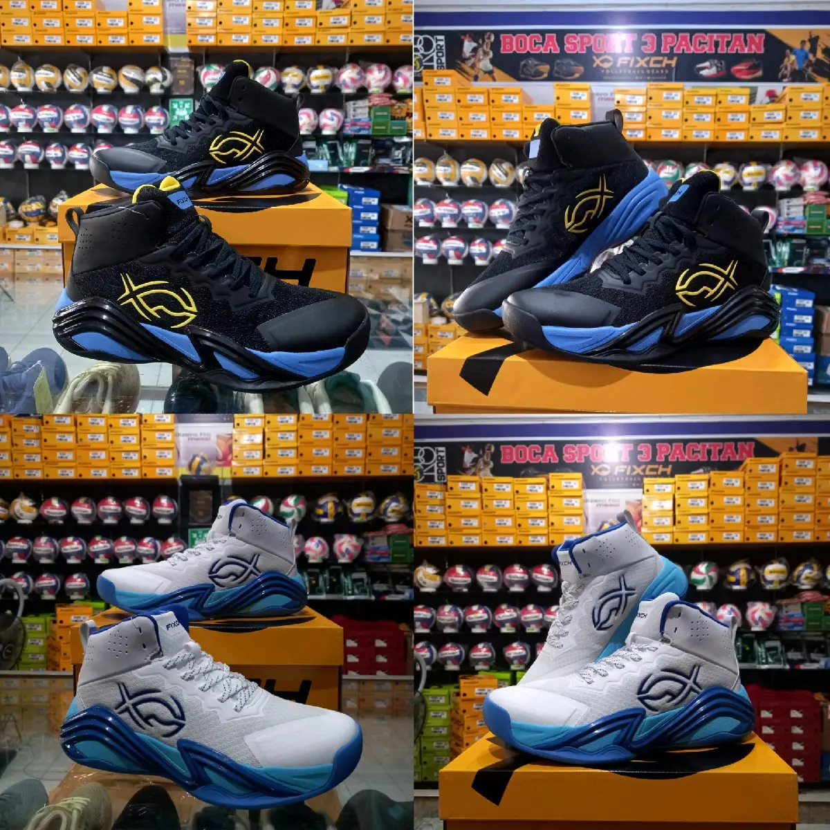 Sepatu Voli Fixch Demonic 2 Series Original