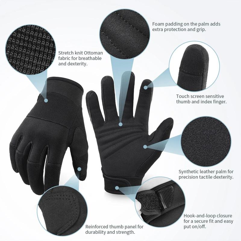 Product Introduction of Microfiber gardening work gloves Labor protection gloves Breathable non-slip wear-resistant touch screen cycling gloves 8