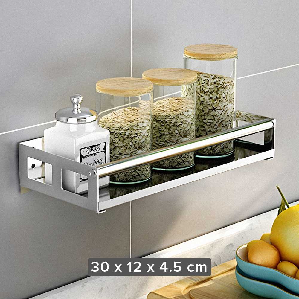 GREBON Rak Gantung Dapur Wall Mounted Stainless Steel - E010