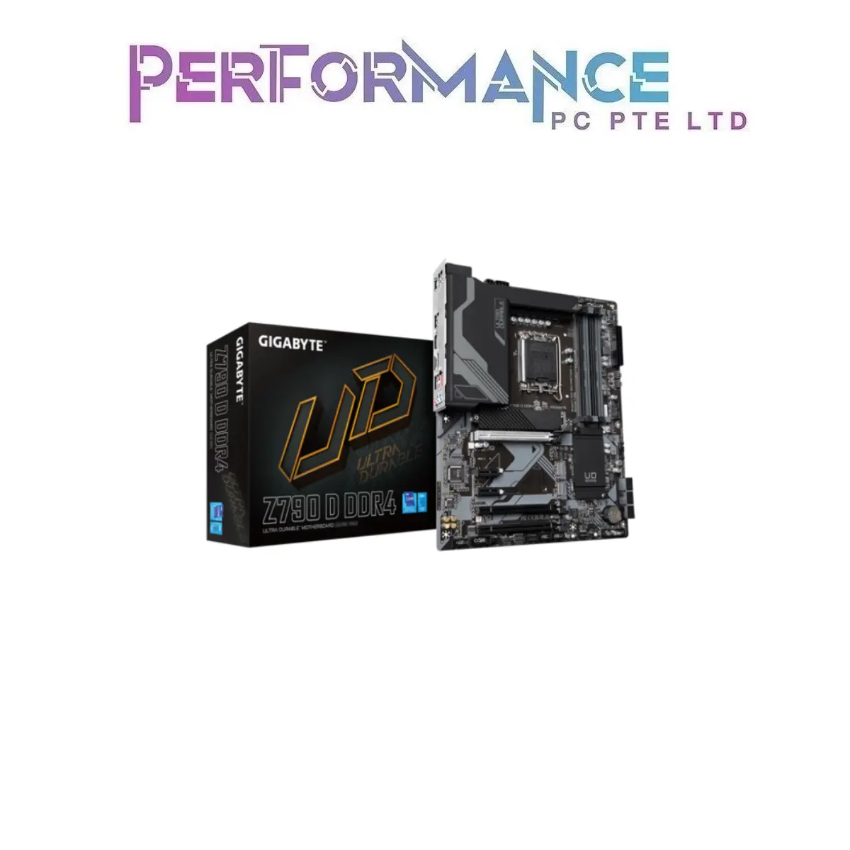 GIGABYTE Z790 D DDR4 MOTHERBOARD (3 YEARS WARRANTY BY CDL TRADING PTE LTD)