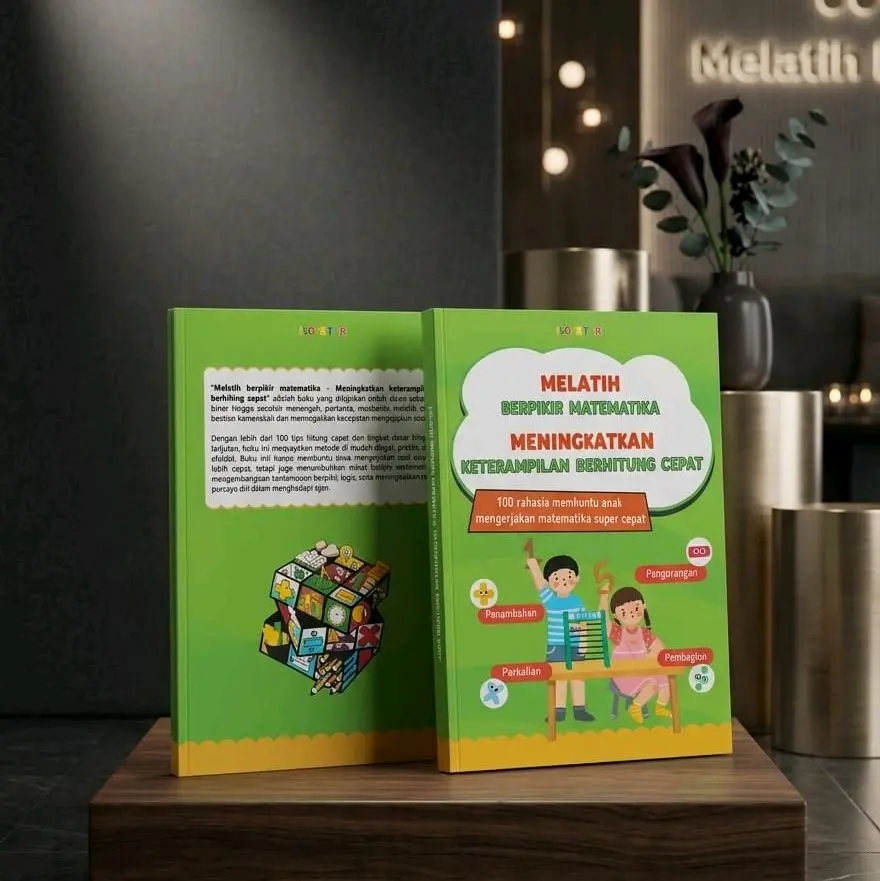 Melatih Berpikir Matematika Full Warna Meningkatkan Keterampilan Berhitung Cepat 100 Ribu Soal Matematika Super Cool Selempang Tisu