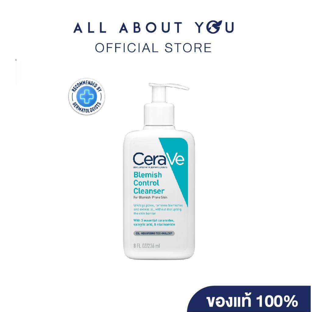CeraVe Blemish Control Cleanser 236 ml. | เจลทำความสะอาดผิวหน้า บอบบาง