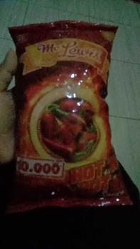 Product Review of Mc Lewis Hot N Hot Chilli Sauce - Kemasan Pouch 1 Kg Saos Pedas from E**a F**r 0