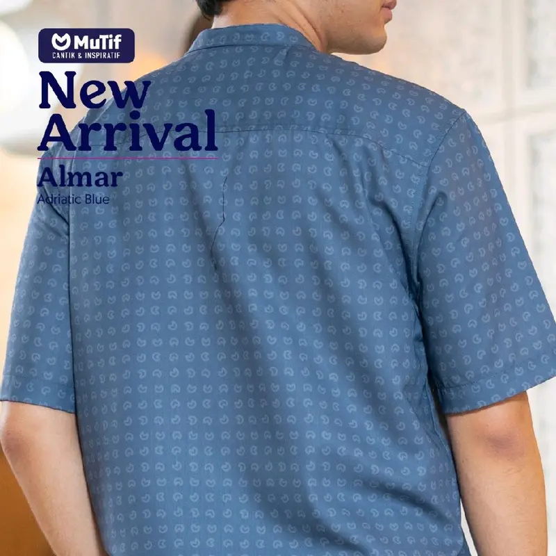 Mutif - koko Dewasa Terbaru Mutif Almar Adriatic Blue - Sarimbit Mutif 2025 4