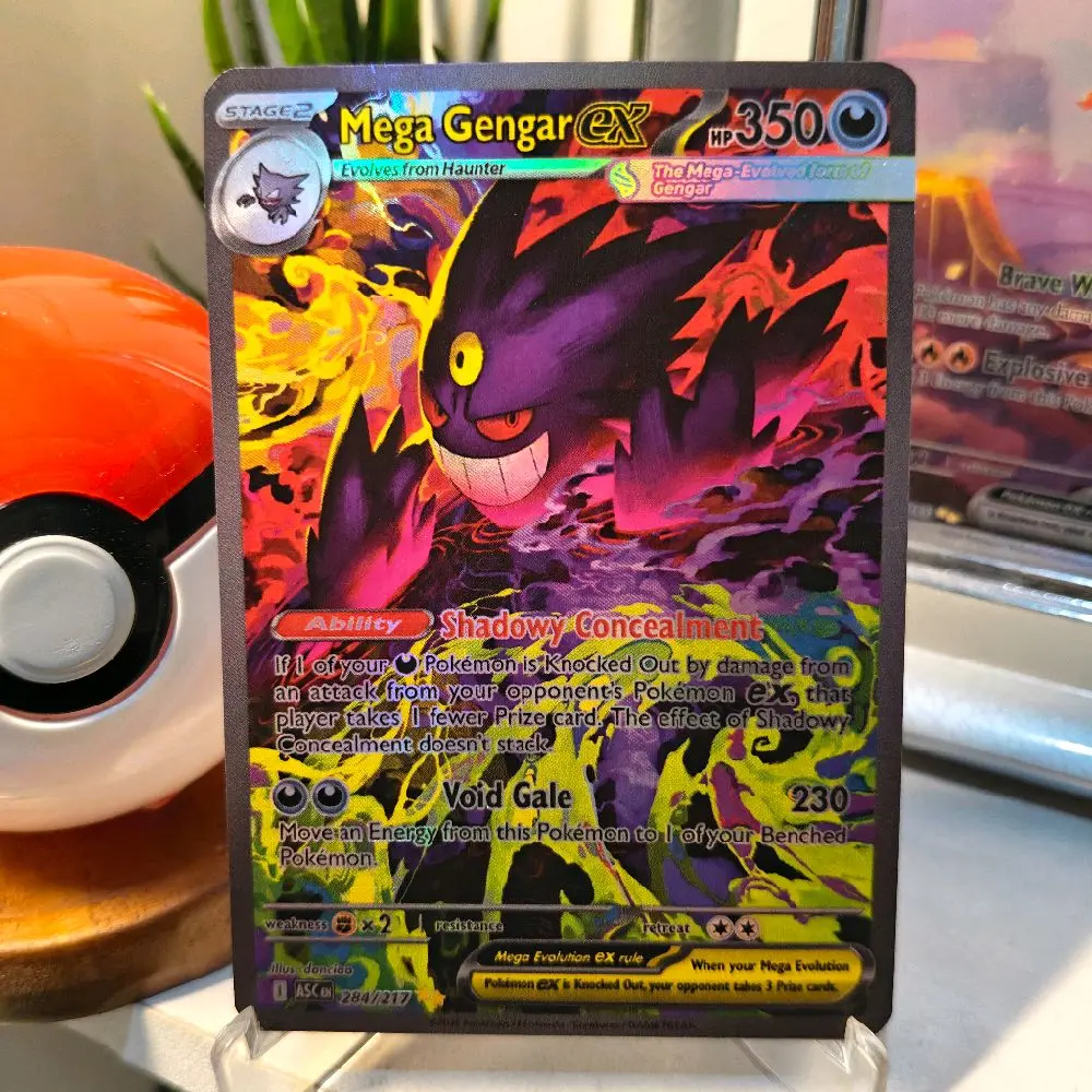 MEGA GENGAR SAR PSYDUCK AR PIKACHU SAR MEGA DRAGONITE SAR TEAM ROCKET MEWTWO MEGA DREAM CHASE CARDS (EVOLUSI MEGA IMPIAN) MA3 - REPLICA HOLOGRAM PROXY CARDS KARTU POKEMON TCG - FREE SLEEVE