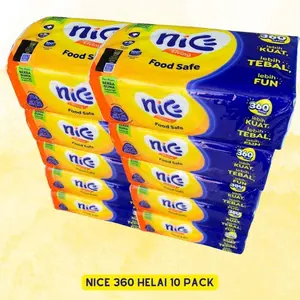 [ PAKET 5 Pcs / 5 Pack ] Tisu Tissu Tisue Tissue Paseo Jolly Montiss Livi Nice Mice Nissu Smart Facial Tissu 360 Sheets Sheet Helai Tisu 2 ply Grosir - Facial Tisu Tissu Wajah - 360 Sheets / Sheet / Helai - 2 Ply - 1 DUS PREMIUM - NICE OFFICIAL STORE