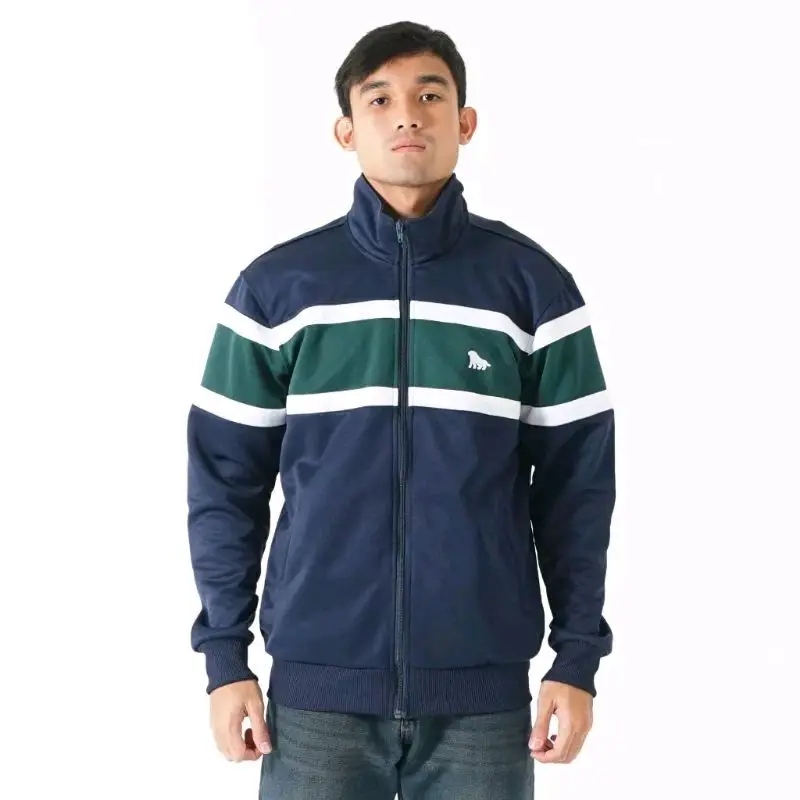 Delirium Jaket Tracktop Waffle Knit Katun Ads Poly 1