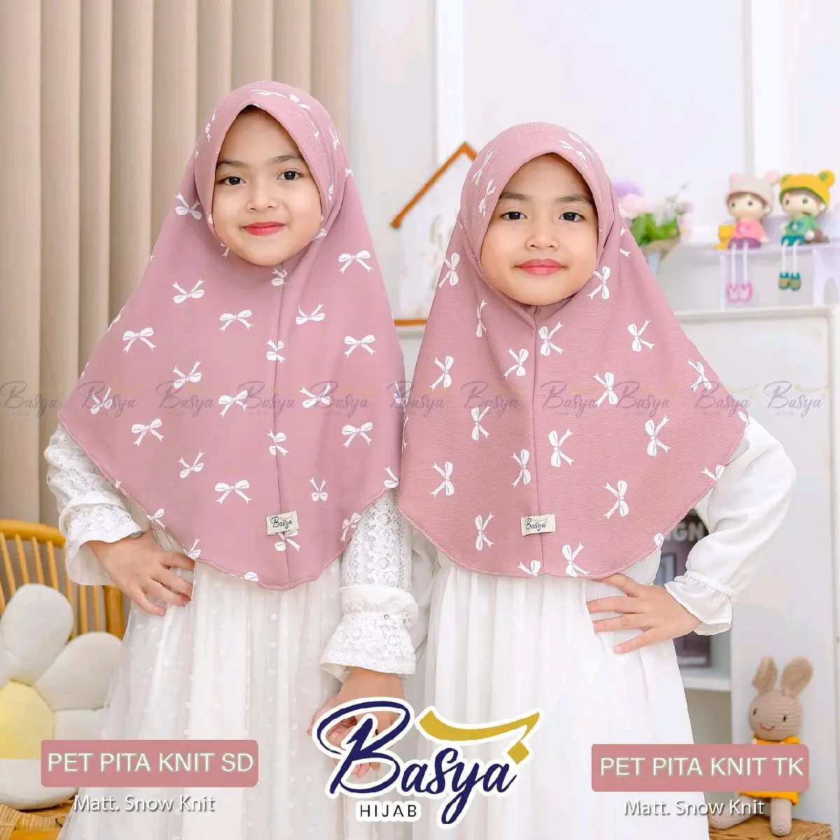 HIJAB ANAK PAD KNIT MOTIF PITA SD dan TK• Kerudung Anak• Kerudung instan anak•Hijab SD TK• Kerudung anak SD TK• Kerudung Anak Motif• Hijab Anak Motif• Muslim Nyaman