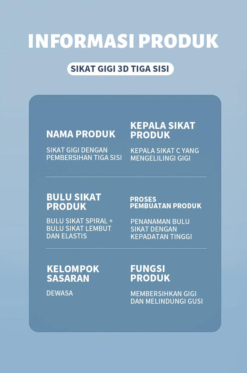 Dr.Baek Sikat Gigi Premium 3D Tiga Sisi Model Baru dengan Pasta Gigi Arang Aktif Pembersihan Efisien Bulu Spiral Lembut dan Elastis Terinspirasi Kemewahan Mulut  Pasta gigi arang aktif Sikat Gigi Dewasa