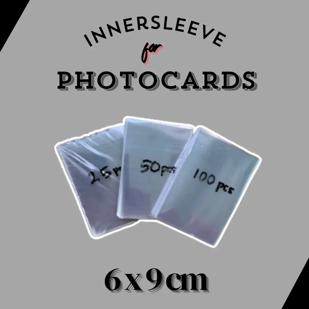 INNERSLEEVE PHOTOCARD UK 6X9CM