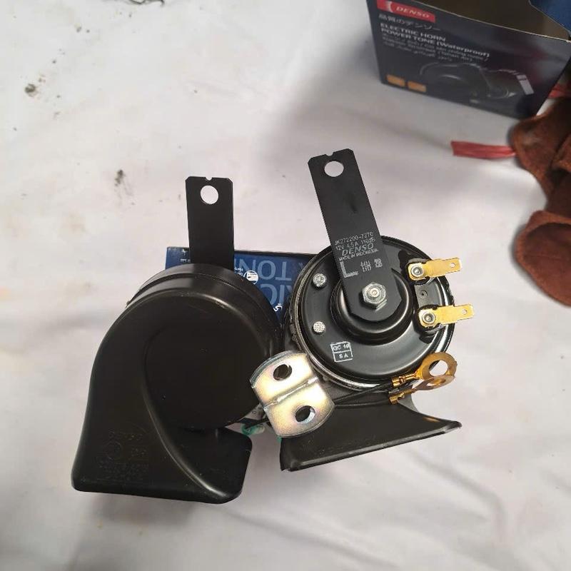 Bộ 2 chiếc còi Denso chính hãng 2 giắc cho xe ô tô 12V - Phụ kiện 6
