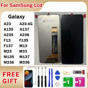 For Samsung Galaxy A13Lite A23 A23-4G A23-5G A135 A137 A235 A236 F13 F135 F137 M13 M23 M23-5G M33 M135 M137 M236 M336 Lcd Phone Touch Screen Replacement