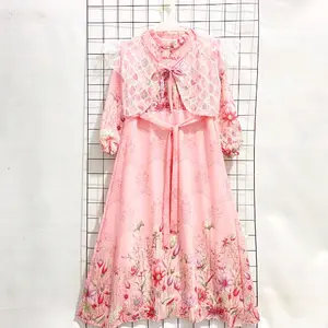 LETICIA GAMIS ANAK PEREMPUAN II DRESS KEKINIAN 3-12 TAHUN FREE ROMPI FASHION MUSLIM