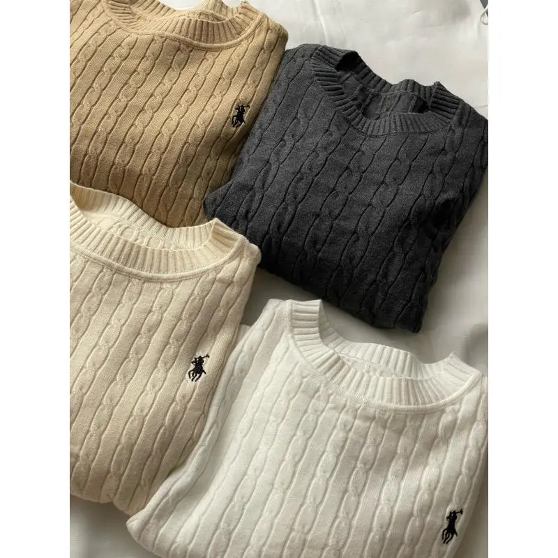 Libene - Sweater Kuda Rajut Lengan Panjang
