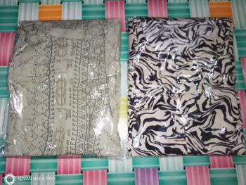 Product Review of DASTER GAMIS BUSUI PB 135 RAYON ADEM MOTIF KEKINIAN Karet Muslim Nyaman Panjang Dress alur from N**h 0