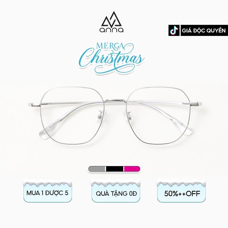 LIVE Gọng kính mắt thời trang ANNA LH6282 titan cao cấp