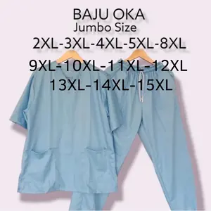 BAJU OKA JUMBO SIZE 3XL-15XL/BAJU PERAWAT BAJU JAGA / BISA REQUEST WARNA