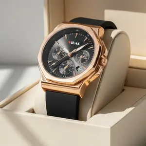 ViRAL Watch - Jam Tangan Unisex Analog Elegan Anti Air 1806 Kualitas Jepang Jam Tangan Cewek