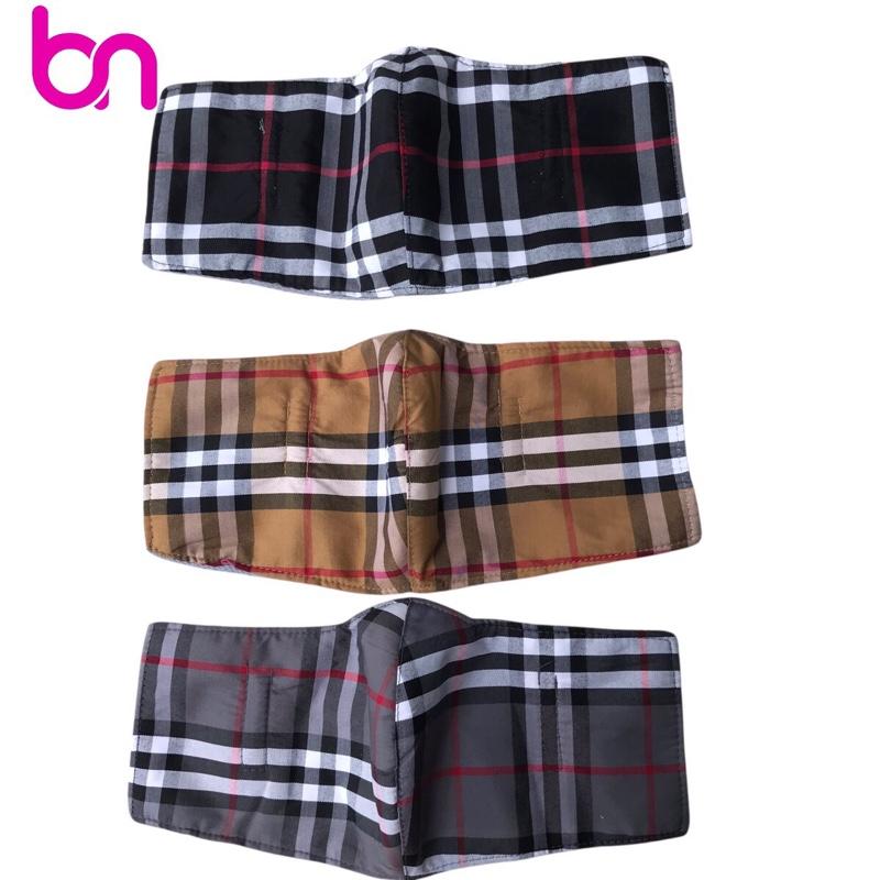 Combo 3 Khẩu trang che tai nam nữ vải chống nắng và tia UV hoạ tiết sọc caro Phụ Kiện Accessories Women men Voi Hoa báo
