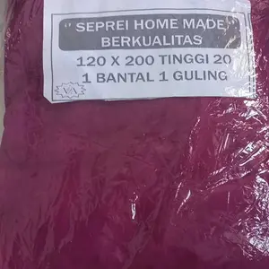 SPREI SET POLOS EMBOSS TINGGI 20 UKURAN 120 160 180 200 || BAHAN KATUN || LANGSUNG PRODUSEN || HOME MADE