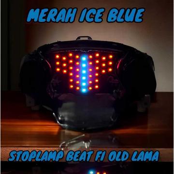 LAMPU STOP RUNNING / STOP LAMPU RUNNING BEAT FI OLD LAMA TAHUN 2012 2013 2014 2015 8 MODE AUTO CAKEP stoplamp lazy 1