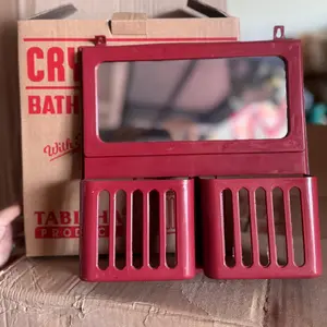 Holder set Cermin Kamar Mandi