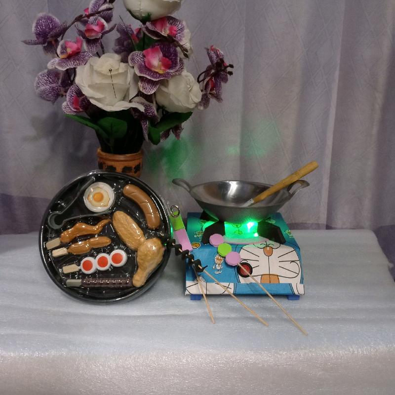 Mainan komporan untuk anak-anak 1 tungku Led Toys 8