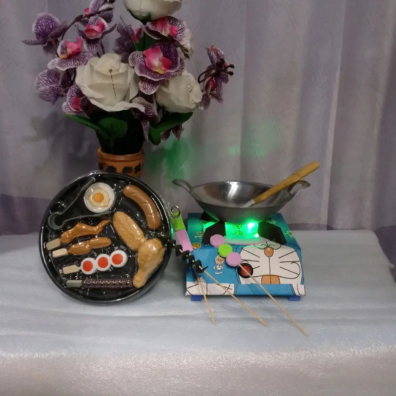 Mainan komporan untuk anak-anak 1 tungku Led Toys 7