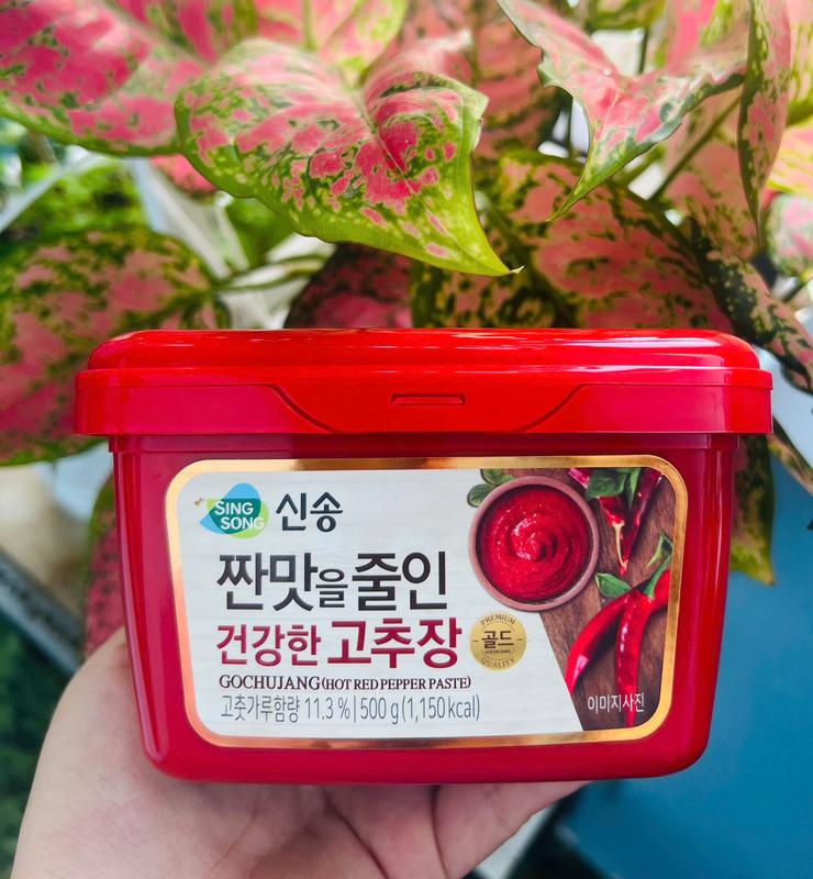 HỘP 500G TƯƠNG ỚT GOCHUJANG ĐẶC SẢN HÀN QUỐC_SINGSONG_ sốt tokbokki hàn quốc