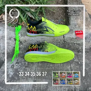 Sepatu Olahraga Sepak Futsal Anak Kids Usia 5 s/d 15 Tahun Kekinian Size 33-37 Sepatu Futsal Anak Trendi COD