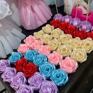 Bunga pita satin se tangkai