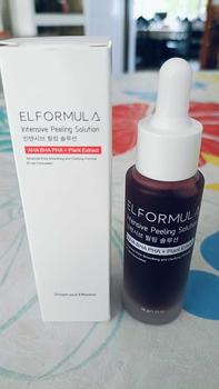 Product Review of Elformula Intensive Peeling Solution Ahabha Pha Peeling Serum Exfoliating Dark Spots Skincare Sunscreen Skin Repair Exfoliate Facial Plant Sensitive from S**g 0