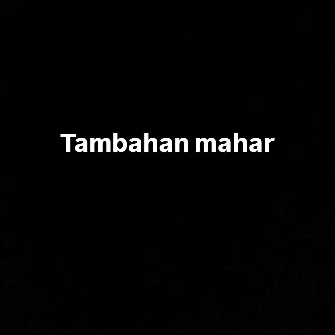 Tambahan replika figura mahar pernikahan