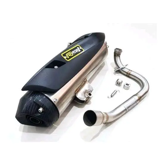 KENALPOT RACING ROB1 UNTUK SEMUA JENIS MOTOR,BEAT,VARIO, SCOOPY, NMAX, PCX,ALL MATIC Motorcycle