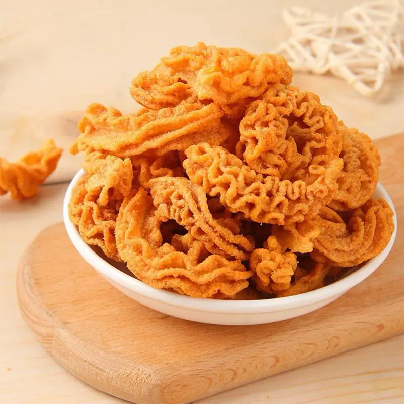 (HALAL) taiko krezz  Camilan ikan cumi kembang/Camilan murah/ Hadiah makanan/Camilan higienis/ Cemilan Crispy/ Kering Manis Gurih/ciki/snack halal/mukbangasrm/Jajanan Pedas/Cemilan Kering/makaroni renyah/snack 500g/cemilan enak simple Food Keripik Ayam 7