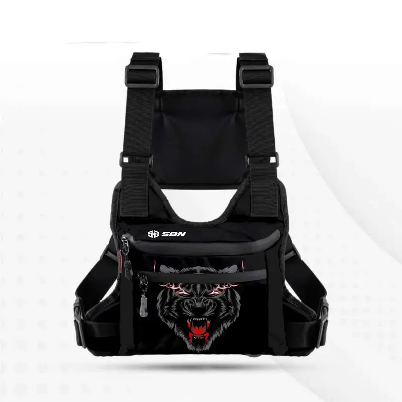 tas dada pria/tas pelindung dada/tas dada motif Dewasa Pinggang Selempang 7