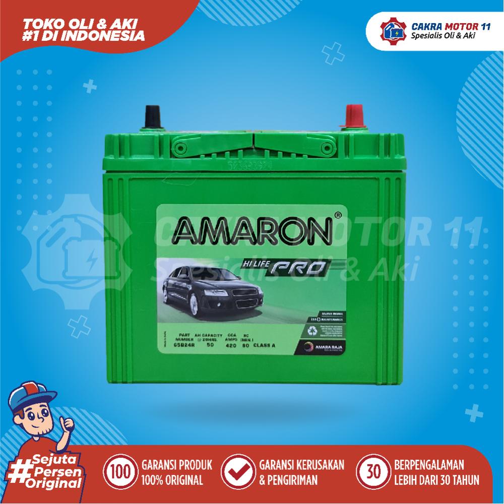 AKI TOYOTA AVANZA UPGRADE AMARON PRO NS 60 / 65B24R 50AH