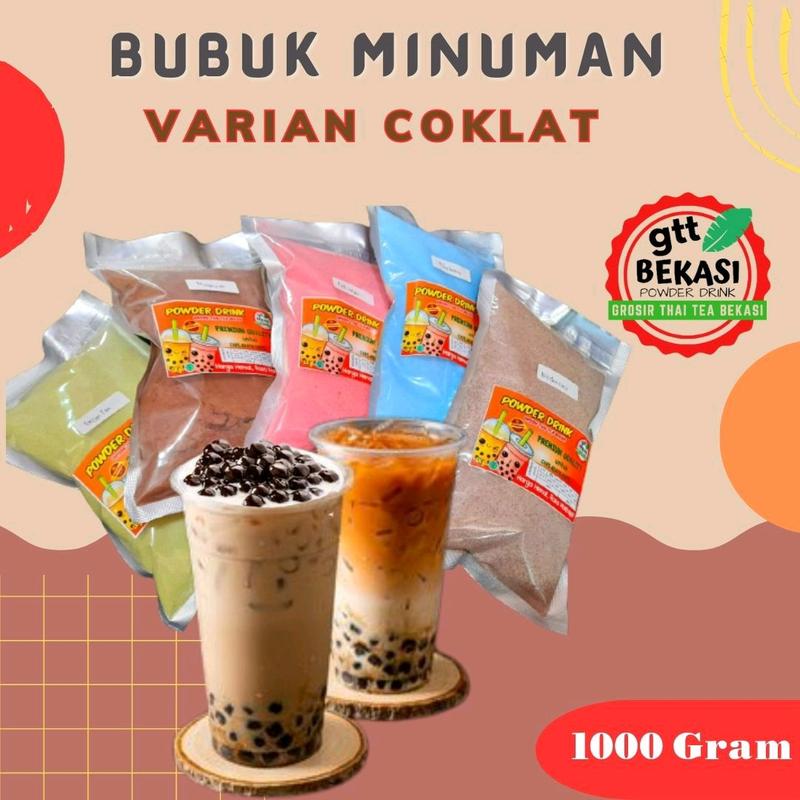 Bubuk Minuman Rasa 1Kg GTT Powder Drink 3