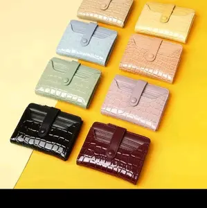 DOMPET WANITA CROCO KANCING/DOMPET WANITA LUCU