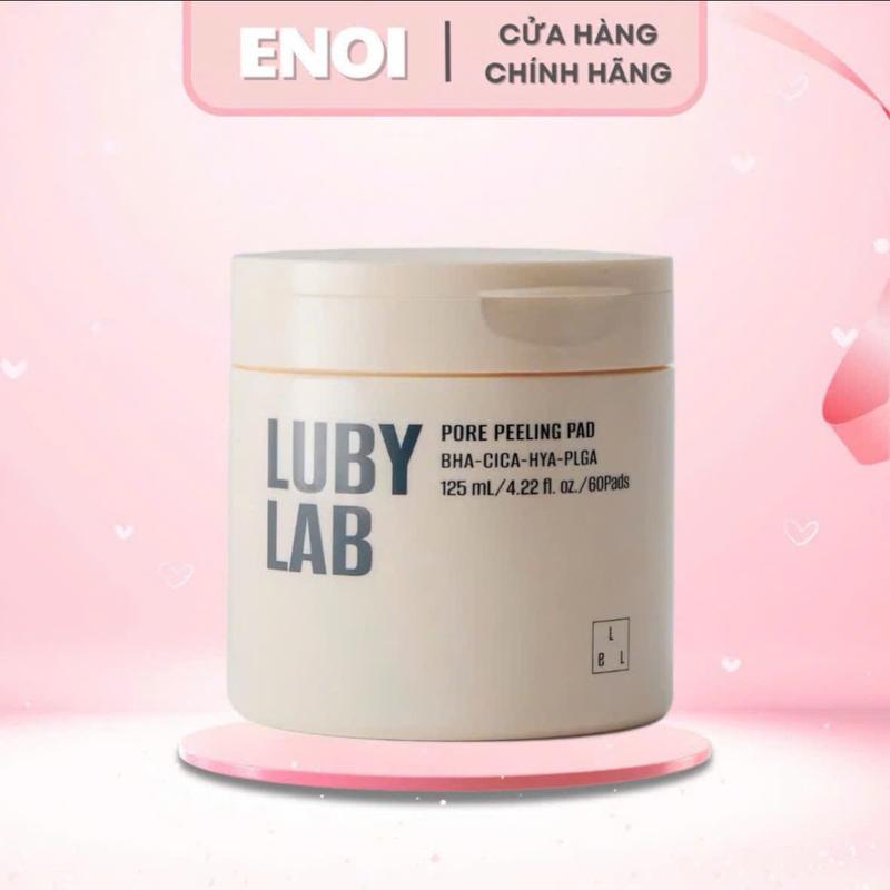 Toner Pad BHA LUBYLAB Pore Peeling Pad PLGA (Hộp 60 miếng)
