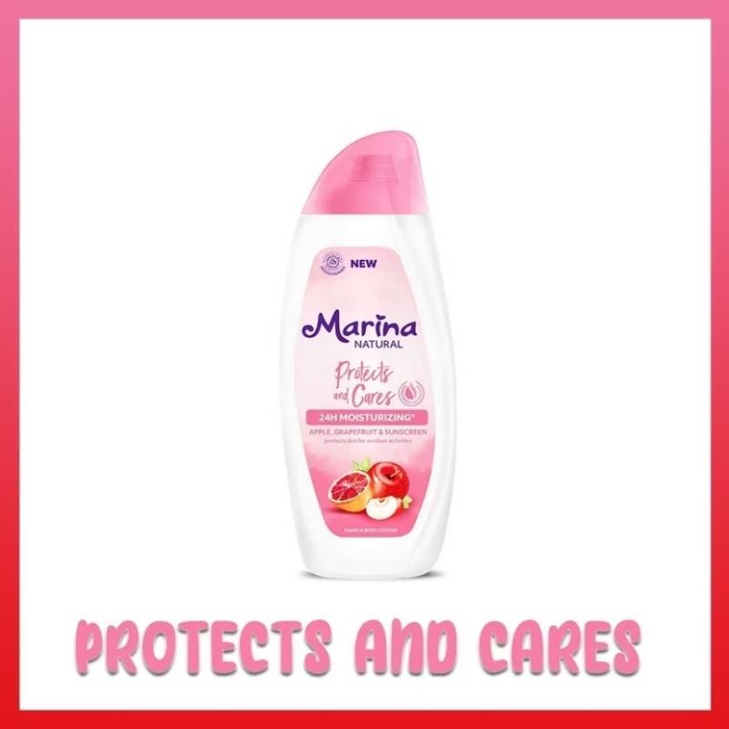 ￼Marina Hand & Body Lotion UV White - Body Serum | Niacinamide Perawatan Pencerah Wanita Tangan Scrub Vitamin 7