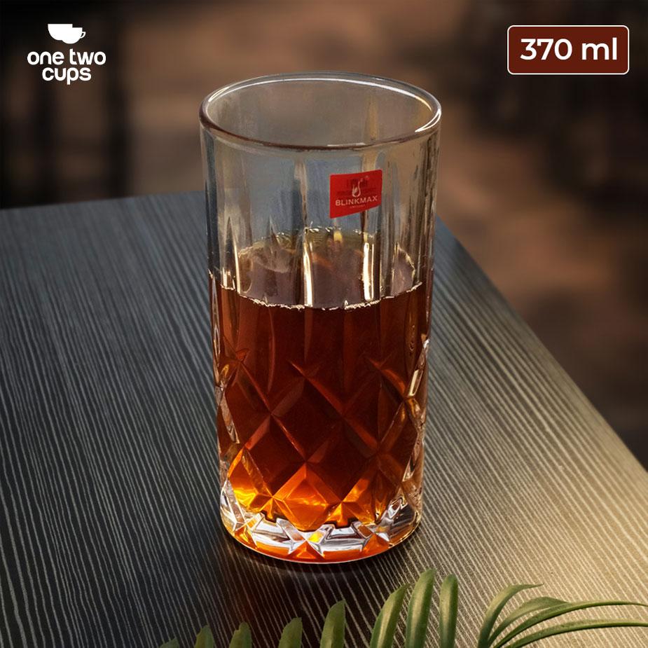 One Two Cups Gelas Whisky Cocktail Old Fashion Highball Glass 370ml - UT-37