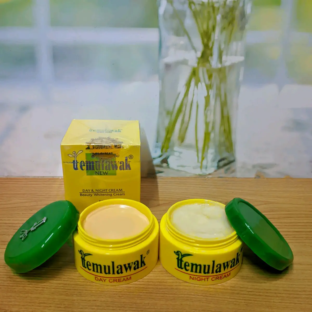 Perawatan Wajah Cream Temulawak Susun 2in1 Original Vitamin