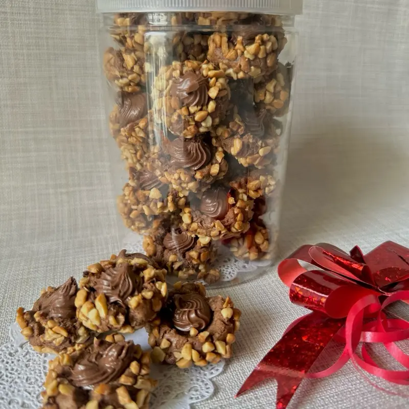 Nutella Nougat Cookies kemasan jar 800 ml 2