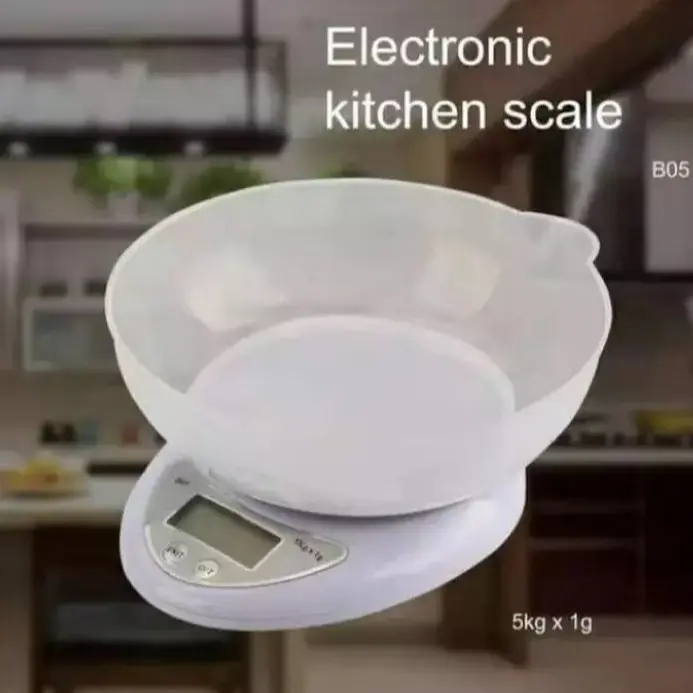 Timbangan Digital Mangkok - Timbangan Kue Digital Electronic 5 kg B05 2