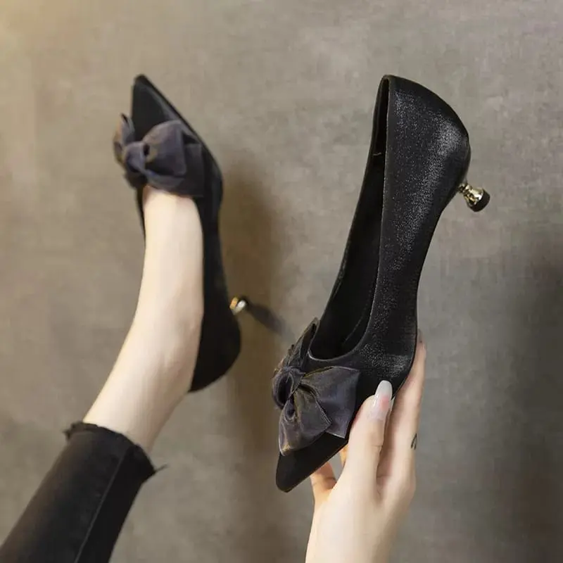 JHOANG COLLECTION SENDAL HEELS WANITA VARIASI PITA BAHAN MIRA SEPATU KEKINIAN OOTD FORMAL EG 025 3