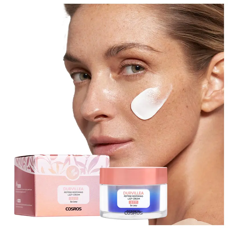 Kem Lười Phục Hồi Polypeptide, COSROS-Durvillea, Ceramides 8X, Sửa Chữa Hàng Rào, Làm Trắng, Kem Dưỡng Ẩm, Chăm Sóc Da, Kem Ngày Và Đêm, Gel Tẩy Tế Bào Chết, 50G 5