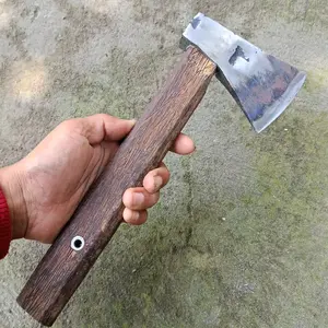 Kapak Aren Pemotong Kayu dengan Pegangan Kayu Alat Tukang Berkualitas Tinggi untuk Pekerjaan Kayu