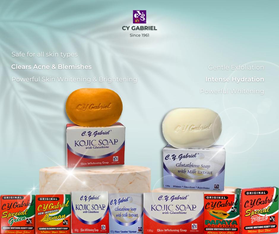 cy gabriel kojic soap with glutathione review CY Gabriel kojic soap w/ Glutathione VS. RDL Kojic Soap w/ Orange Peel  Extract. Cno ang mas panalo? main image 1
