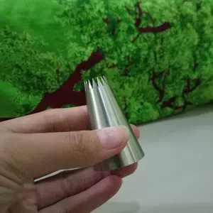 Spuit 5FT Import Stainless Tanpa Sambungan Nastar Semprit Sagu Churros 15 tooth